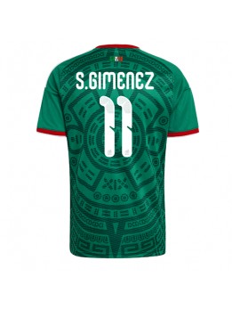 Mexiko Santiago Gimenez #11 Heimtrikot WM 2026 Kurzarm Mexiko Santiago Gimenez #11 Heimtrikot WM 2026 Kurzarm